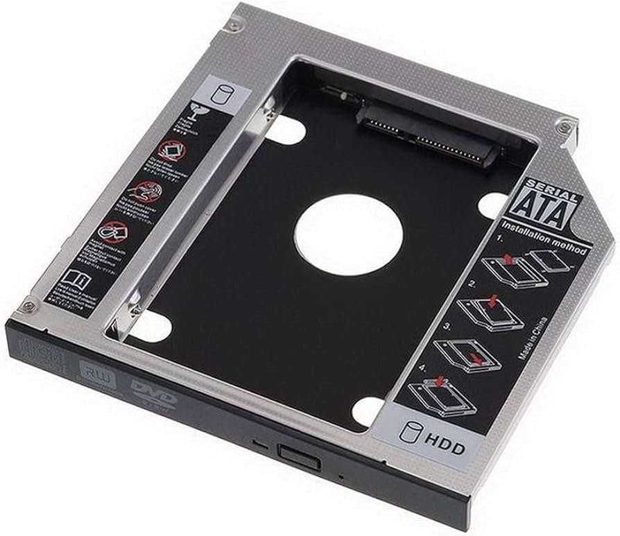 Universal 2nd HDD Caddy 9 5mm SATA 2 0 Slim SATA III Hard Drive Optibay 