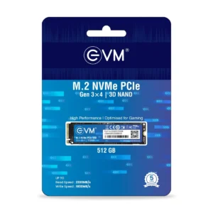 EVM M.2 NVME PCIe SSD 512 GB