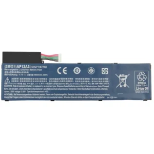 AP12A3I, AP12A4I Battery For Acer Aspire M5-481, Aspire M5-481, Iconia W700, TravelMate P645, TravelMate P648, TravelMate X483
