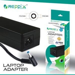 Reppix Charger For HP 45W 19.5V 2.31A (4.5*3.0mm) Blue Pin