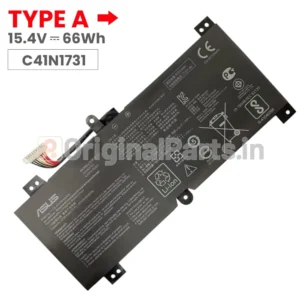 C41N1731 (Type A) Battery for Asus ROG Strix G515GV, G515GW, GL504GM, GL504GS, GL504GV, GL504GW Series, C41N1731-2, C41POJ5, CA436981G