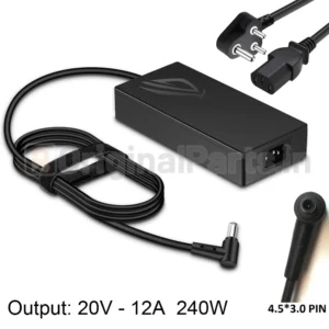 Asus ROG 240W 20V 12A Adapter (4.5mm*3.0mm) Power Cable Included