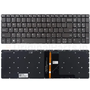 Laptop Keyboard for Lenovo IdeaPad 330S-15ARR 330S-15AST 330S-15IKB 330-15 Series,  Ideapad Yoga C740-15IML S740-15IRH C940-15IRH Series Without on off Button (With Backlight)