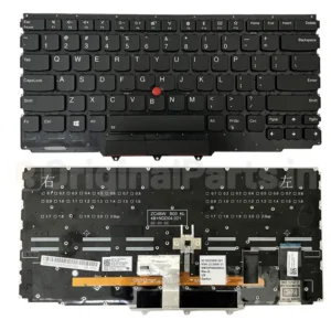 Laptop Keyboard for Lenovo Yoga X1 2nd Gen, Yoga X1 3rd Gen Series with Trackpoint (With Backlight)